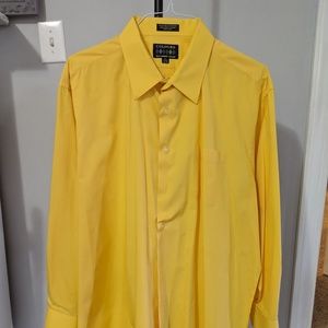 Colours Alexander Julian Yellow Button Down 2XL